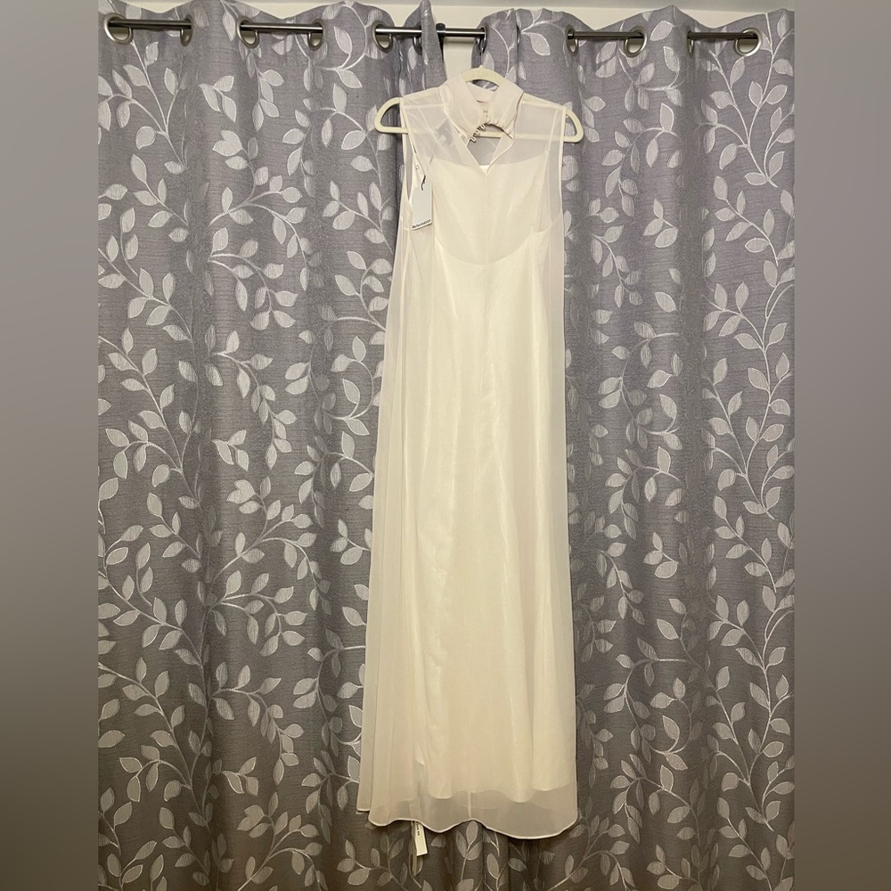 Reformation Greta Dress Alabaster - Picture 9 of 11